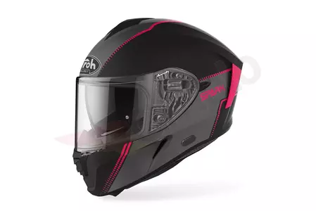 Kask motocyklowy integralny Airoh Spark Flow Pink Matt XS - SP-F54-XS