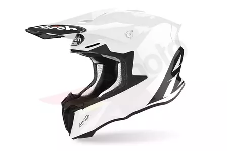 Motocyklová přilba Airoh Twist 2.0 White Gloss M enduro