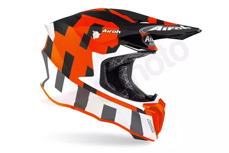 Kask motocyklowy enduro Airoh Twist 2.0 Frame Orange Matt S-2