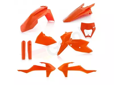 Conjunto de plástico Acerbis cor de laranja - 0022371.011.016