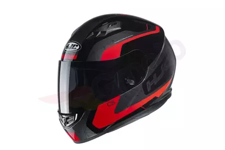 HJC CS-15 DOSTA BLACK/RED L motociklistička kaciga koja pokriva cijelo lice-1