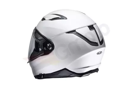 HJC F70 PEARL WHITE L motociklistička kaciga koja pokriva cijelo lice-3
