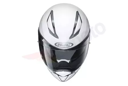 HJC F70 PEARL WHITE L motociklistička kaciga koja pokriva cijelo lice-4