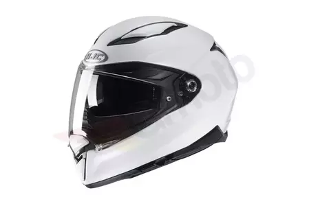 HJC F70 PEARL WHITE XL casque moto intégral - F70-WHT-XL