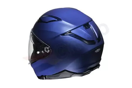 Casco integral de moto HJC F70 SEMI FLAT METALLIC BLUE L-3