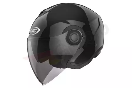 HJC I40 METAL BLACK S motoristična čelada z odprtim obrazom-1