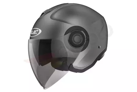 HJC I40 SEMI FLAT TITANIUM S motorcykelhjelm med åbent ansigt-1