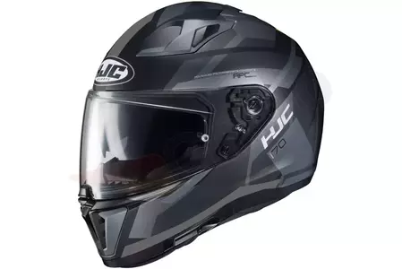 HJC I70 ELUMA BLACK/GREY S motociklistička kaciga koja pokriva cijelo lice - I70-ELU-MC5SF-S