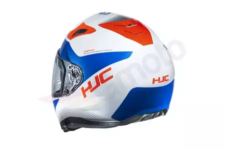 HJC I70 TAS WHITE/BLUE/RED integrální motocyklová přilba S-3