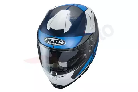 Motociklistička kaciga koja pokriva cijelo lice HJC R-PHA-70 DEBBY WHITE/BLUE/GREY L-2