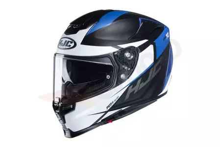 Motociklistička kaciga koja pokriva cijelo lice HJC R-PHA-70 SAMPRA BLACK/WHITE/BLUE L-1