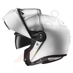 Kask motocyklowy szczękowy HJC R-PHA-90S PEARL WHITE S-4