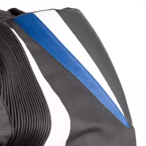 Casaco de motociclismo em pele RST Tractech Evo 4 CE preto/azul L-5