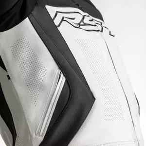 RST Tractech Evo 4 CE bijelo/crna XS kožna motociklistička jakna-3