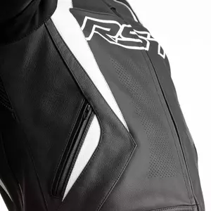 RST Tractech Evo 4 CE negru/alb S jachetă de motocicletă din piele S-5