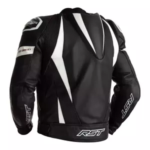 RST Tractech Evo 4 CE giacca da moto in pelle nera/bianca 4XL-2