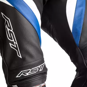 RST Tractech Evo 4 CE bőr motoros nadrág fekete/kék M-3
