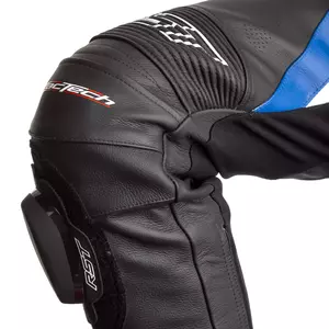 Pantalón moto cuero RST Tractech Evo 4 CE negro/azul M-4