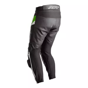 RST Tractech Evo 4 CE pantaloni de motocicletă din piele negru/verde M-2