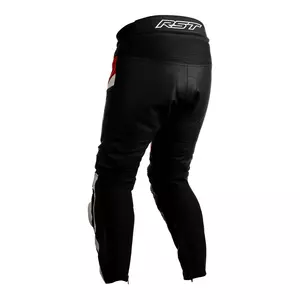RST Tractech Evo 4 CE pantaloni de motocicletă din piele negru/roșu M-2