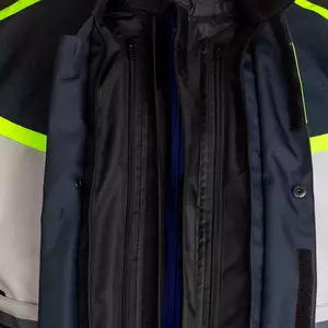 RST Maverick CE kék/ezüst/neon L textil motorkerékpár kabát-7