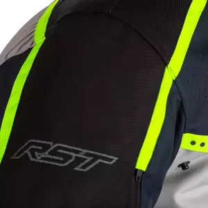 RST Maverick CE modrá/stříbrná/neon L textilní bunda na motorku-9