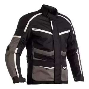 RST Maverick CE crna/siva/srebrna XXL tekstilna motociklistička jakna-1