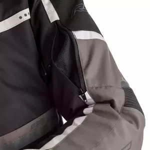 RST Maverick CE crna/siva/srebrna 3XL tekstilna motociklistička jakna-7