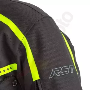 RST Maverick CE tekstil motorcykeljakke sort/neon L-3