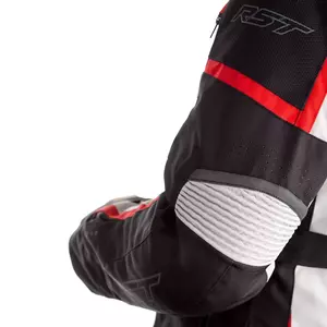 RST Maverick CE srebrna/crna/crvena 4XL tekstilna motociklistička jakna-8