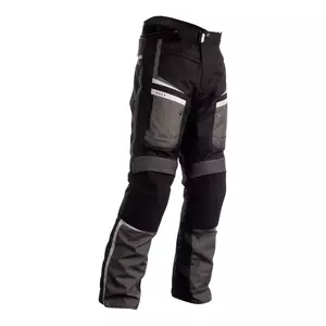 Pantalón de moto textil RST Maverick CE negro/gris/plata S - 102371-GRY-30