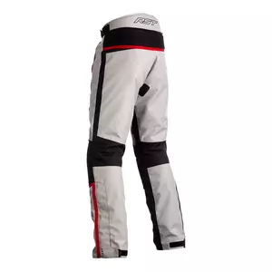 Pantalón de moto textil RST Maverick CE plata/negro/rojo 4XL-2