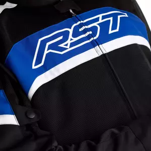 Chaqueta de moto textil RST Pilot Air CE negro/azul/blanco L-3