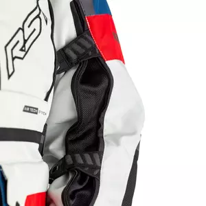 Chaqueta textil moto RST Pro Series Adventure X CE hielo/azul/rojo/negro S-5