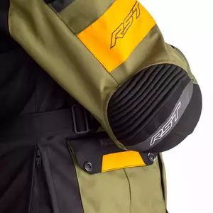 RST Pro Series Adventure X CE green/ochre M tekstilna motoristična jakna-10
