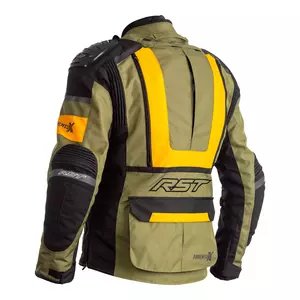 RST Pro Series Adventure X CE green/ochre M textilná bunda na motorku-2