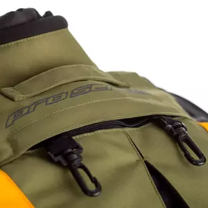 RST Pro Series Adventure X CE zöld/barna L textil motoros kabát-5