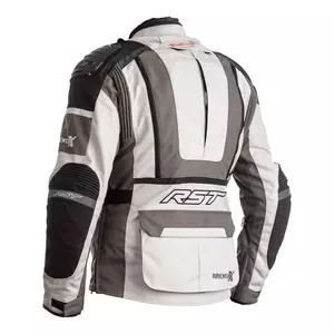 RST Pro Series Adventure X CE pilka/sidabrinė S tekstilinė motociklininko striukė-2