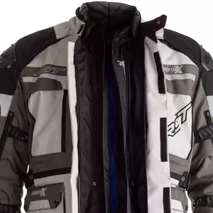 RST Pro Series Adventure X CE siva/srebrna S tekstilna motoristična jakna-4