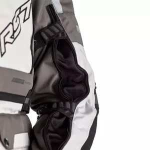 Jachetă pentru motociclete RST Pro Series Adventure X CE gri/argintiu 3XL din material textil-8