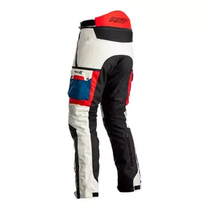 RST Pro Series Adventure X CE ice/blue/red/black textilní kalhoty na motorku M-2