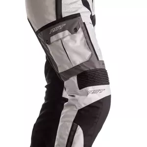 Textilní kalhoty na motorku RST Pro Series Adventure X CE šedá/stříbrná M-3