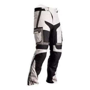 Calças de motociclismo têxteis RST Pro Series Adventure X CE cinzentas/prateadas L-1