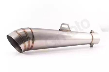 Silenziatore - scarico moto universale in acciaio inox-3