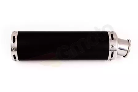 Ispušni lonac - univerzalni moto auspuh, crni aluminij-5