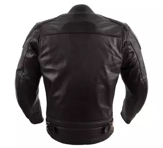 L&J Rypard Letná kožená bunda na motorku čierna S-4