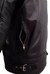 L&J Rypard Summer jachetă de motocicletă din piele neagră XL-5