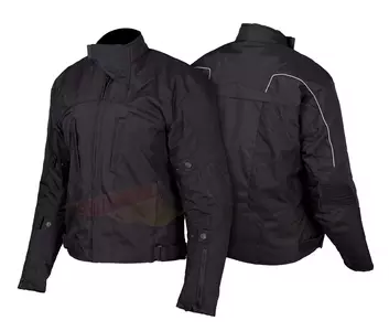 L&J Rypard Spark textilní bunda na motorku černá S-1