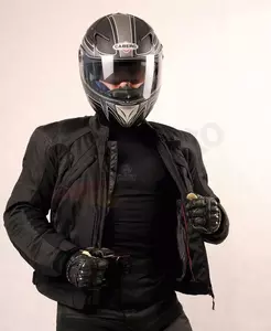 L&J Rypard Tromso giacca da moto in tessuto nero M-2