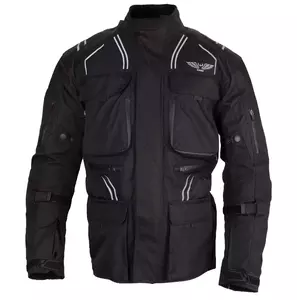 L&J Rypard Gimli jachetă de motocicletă din material textil negru L-3